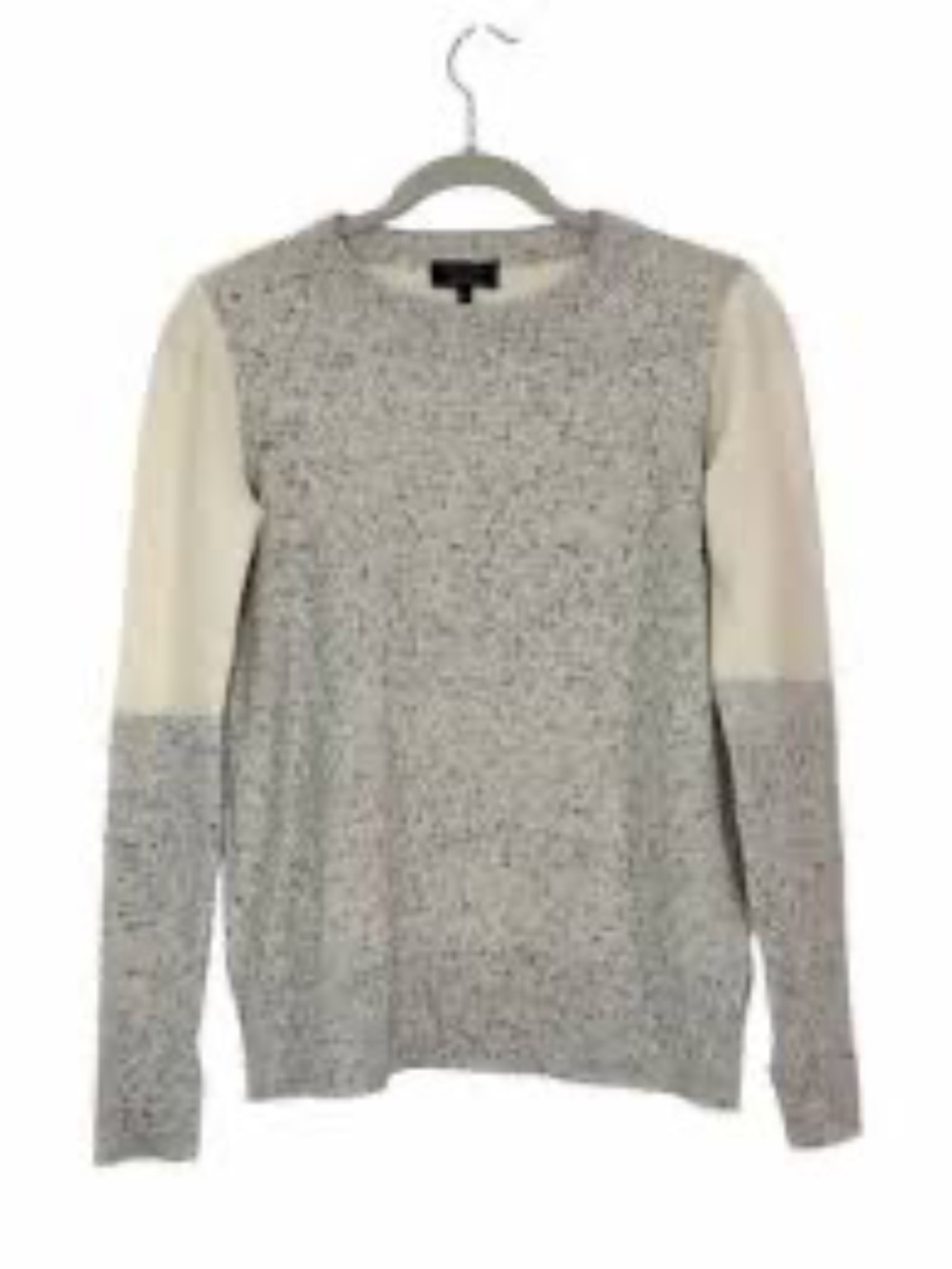 rag & bone Colorblock Speckled Crewneck Cashmere Sweater in Size Small